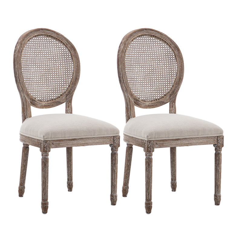 Chaise de salle à manger de style country en bois de style intérieur 20 ''