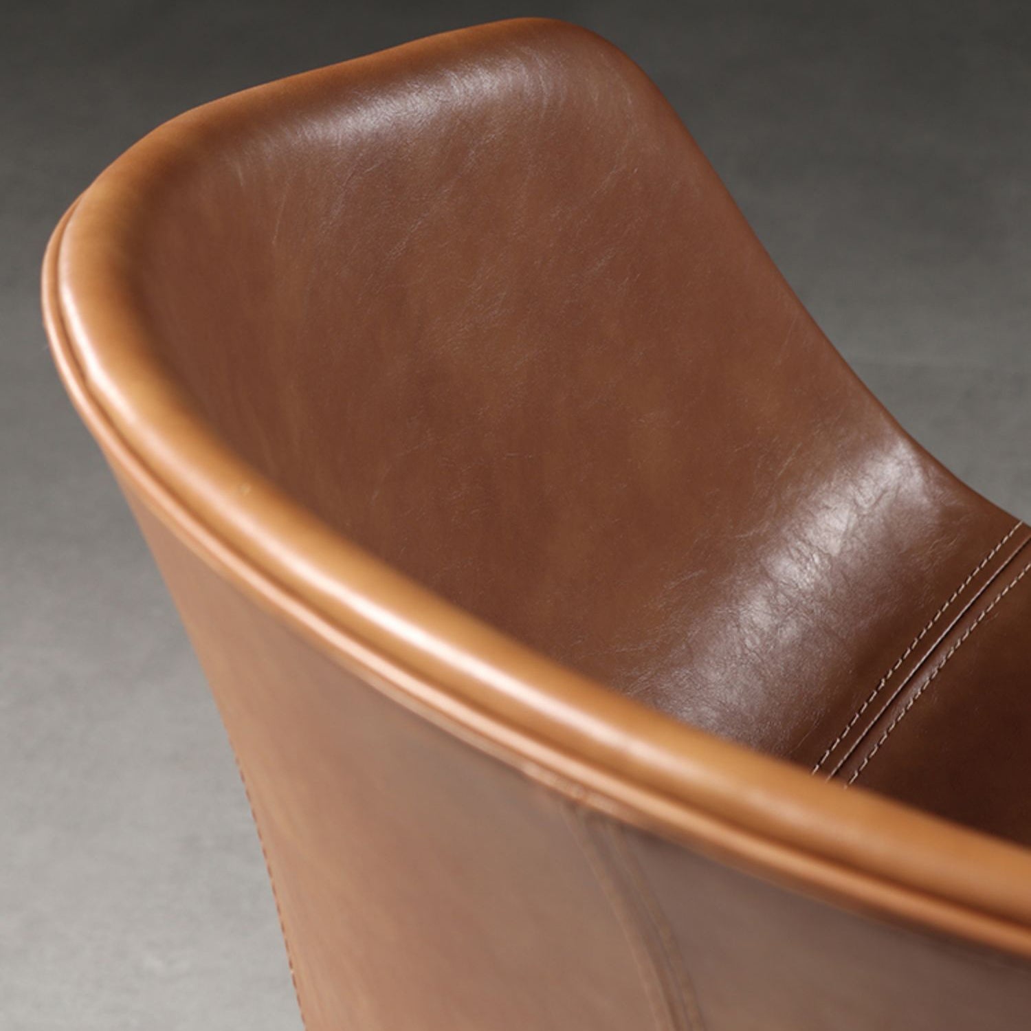 Industrial Style Metal Matte Finish Dining Arm Chair Solid Back Dining Chair