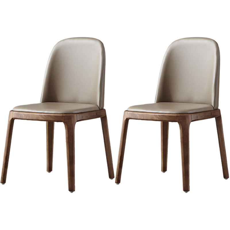 Ensemble de chaises en bois pour salle à manger et cuisine scandinave Glam, ensemble de chaises d'appoint à dossier solide