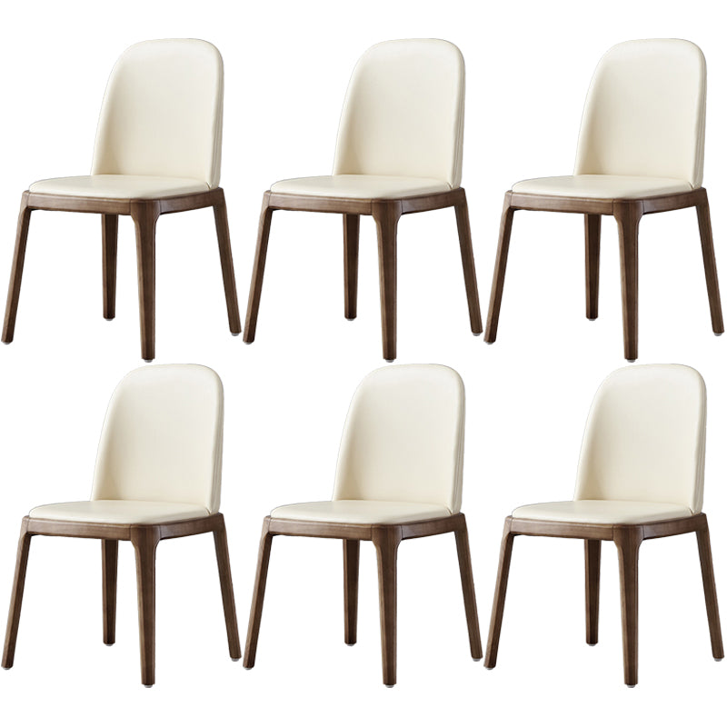 Ensemble de chaises en bois pour salle à manger et cuisine scandinave Glam, ensemble de chaises d'appoint à dossier solide