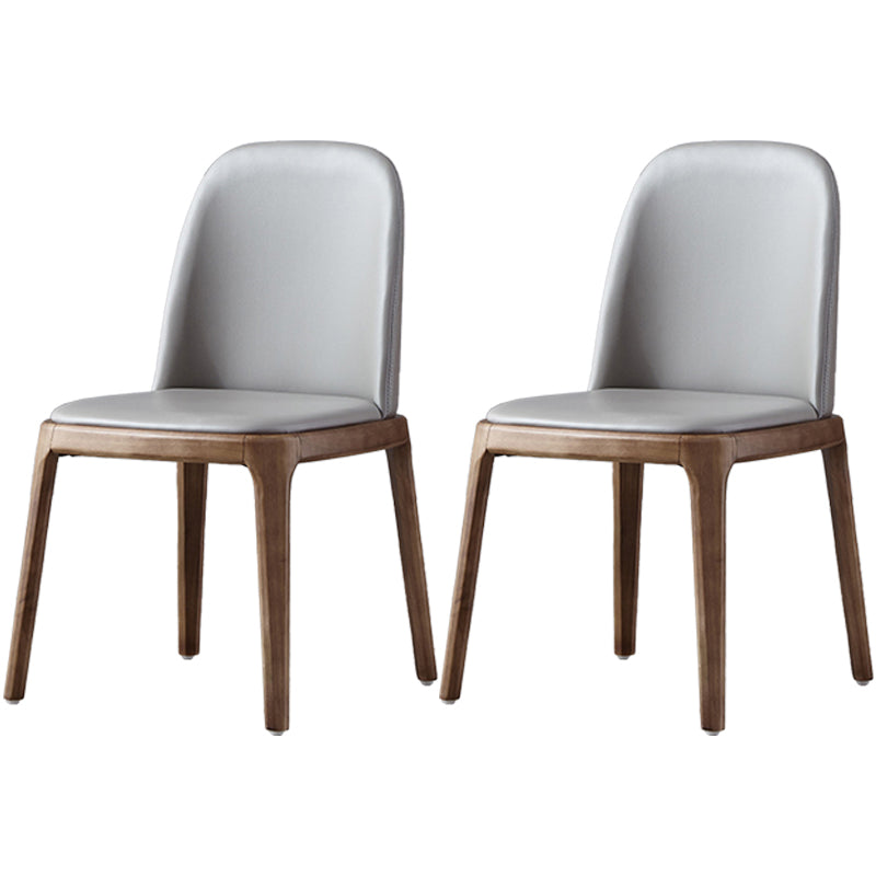 Ensemble de chaises en bois pour salle à manger et cuisine scandinave Glam, ensemble de chaises d'appoint à dossier solide