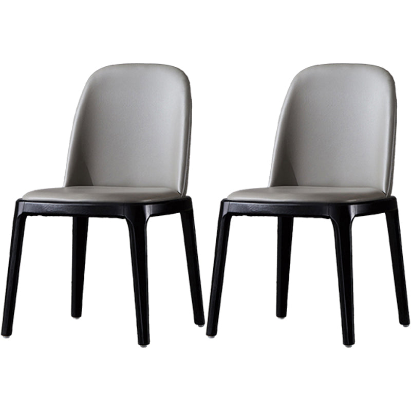 Ensemble de chaises en bois pour salle à manger et cuisine scandinave Glam, ensemble de chaises d'appoint à dossier solide