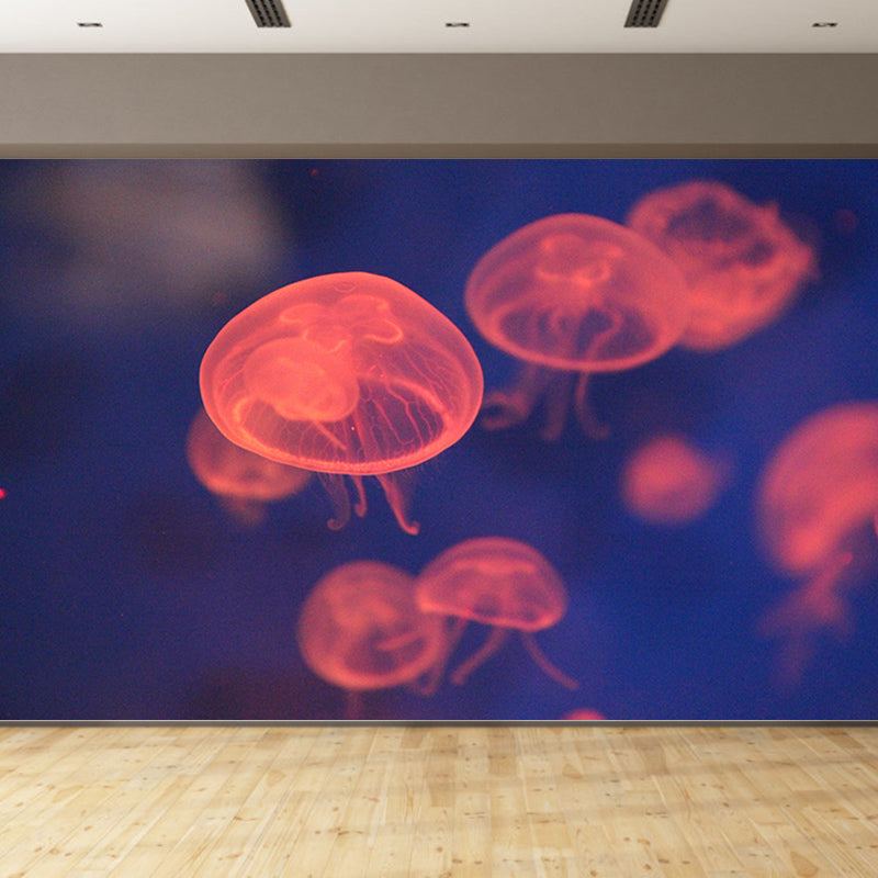 Customized Tropical Underwater World Mural Wallpaper Mildew Resistant for Wall Decor