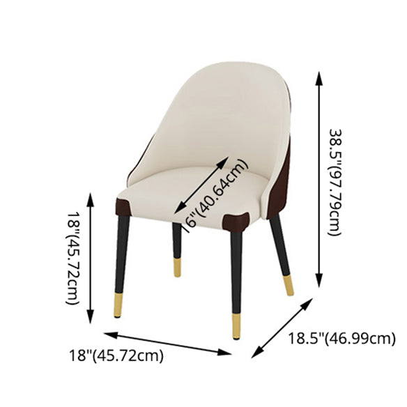 Modern Sintered Stone Table Set of 5/7 with Rectangle Table Dining Set with PU Leather Chairs