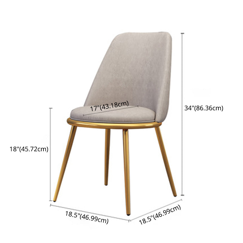 Glam Style Sintered Stone White Dining Room Set with Round Table Dining Table Furniture