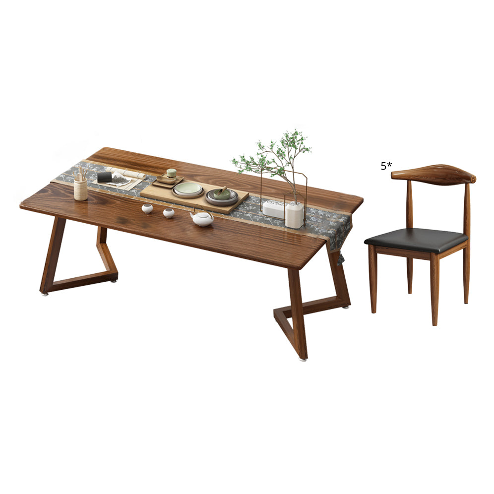 Ensemble de restauration de forme de rectangle MDF moderne Ensemble de restauration standard avec base de piédestal double