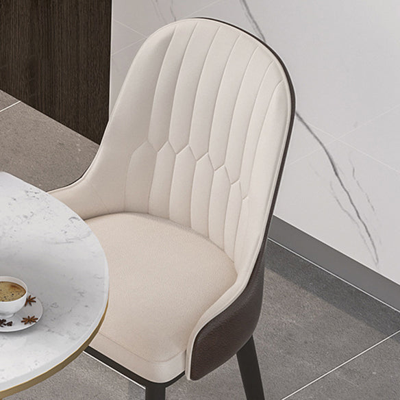 Modern Sintered Stone White Dining Room Set with Round Table Formal Dining Table Furniture