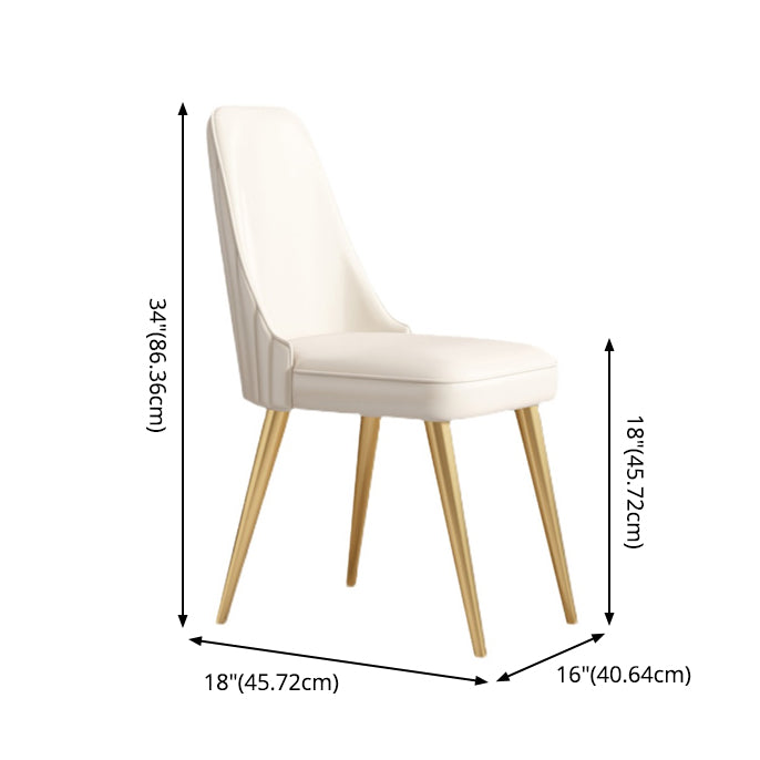 Scandinavian Sintered Stone Table Set of 5/7 with White Round Table Dining Set with Leather Chairs