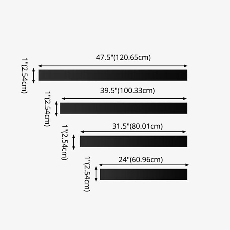 Rectangle Shaped Indoor Wall Mount Light Fixture Modern Style Metal LED Wall Sconce