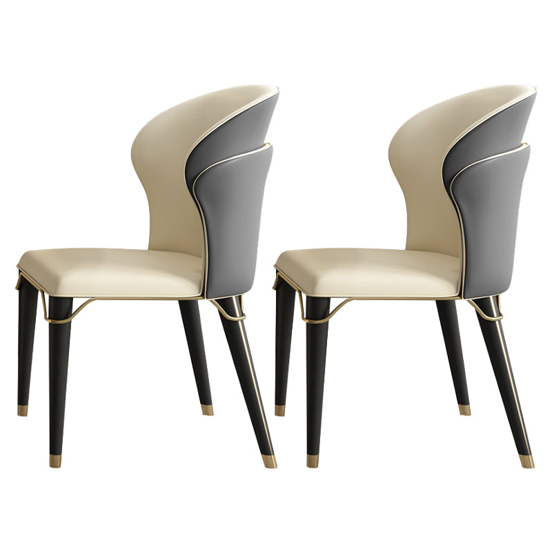 Chaise de salle à manger en bois massif de Style nordique, fauteuil à oreilles pour usage domestique