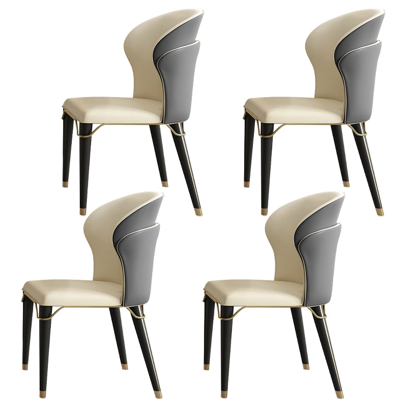 Chaise de salle à manger en bois massif de Style nordique, fauteuil à oreilles pour usage domestique