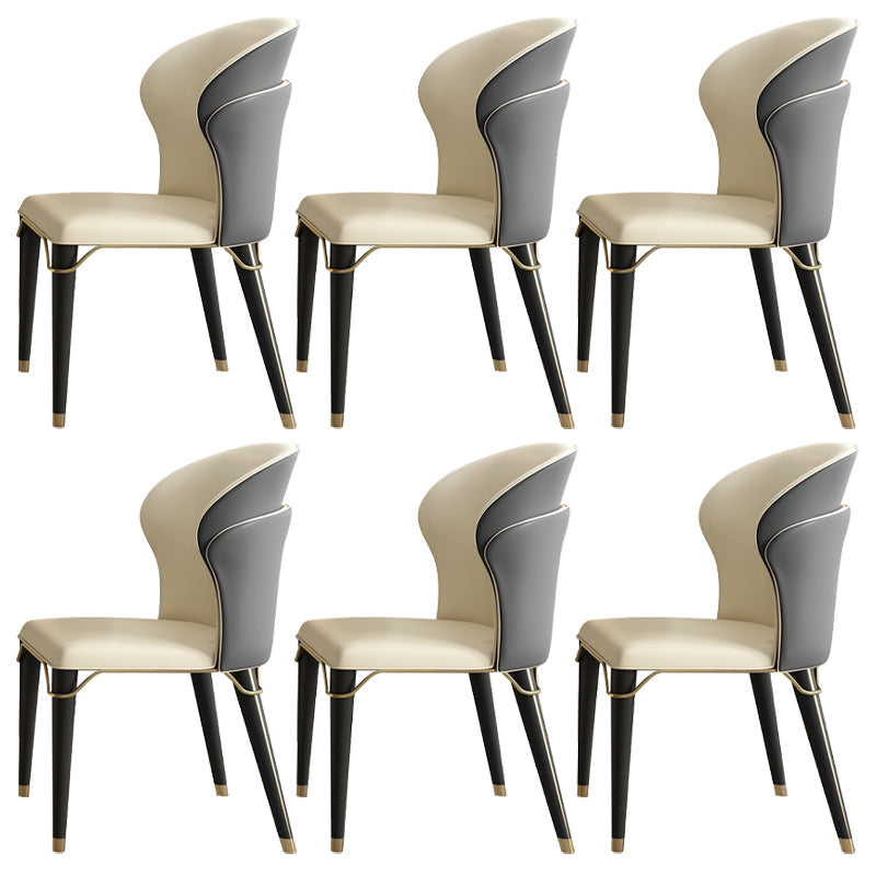 Chaise de salle à manger en bois massif de Style nordique, fauteuil à oreilles pour usage domestique
