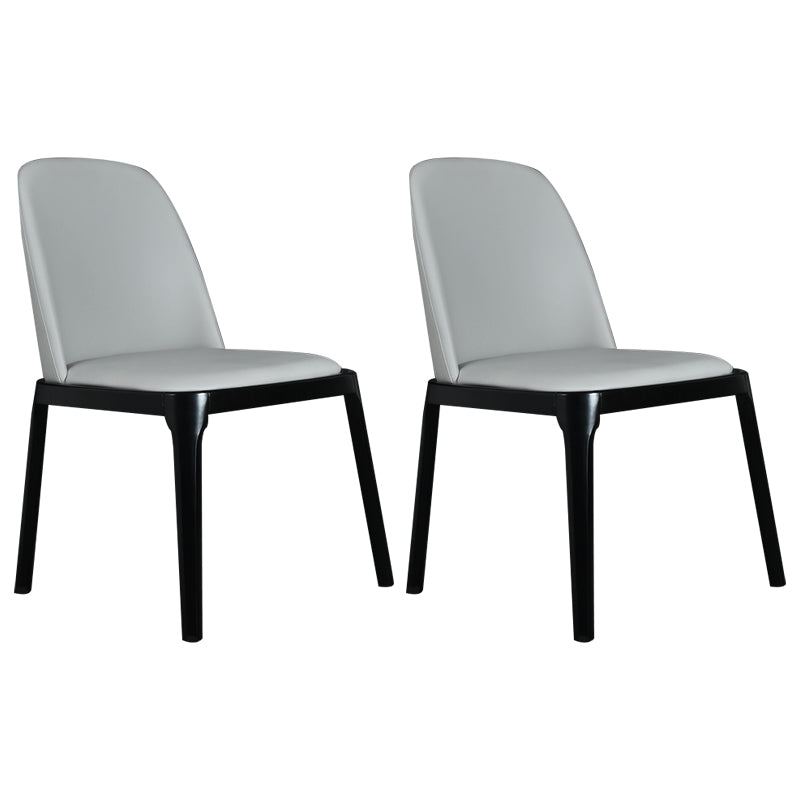Wood Industrial Dining Chair with Color Cushion Solid Chair for Dining Room