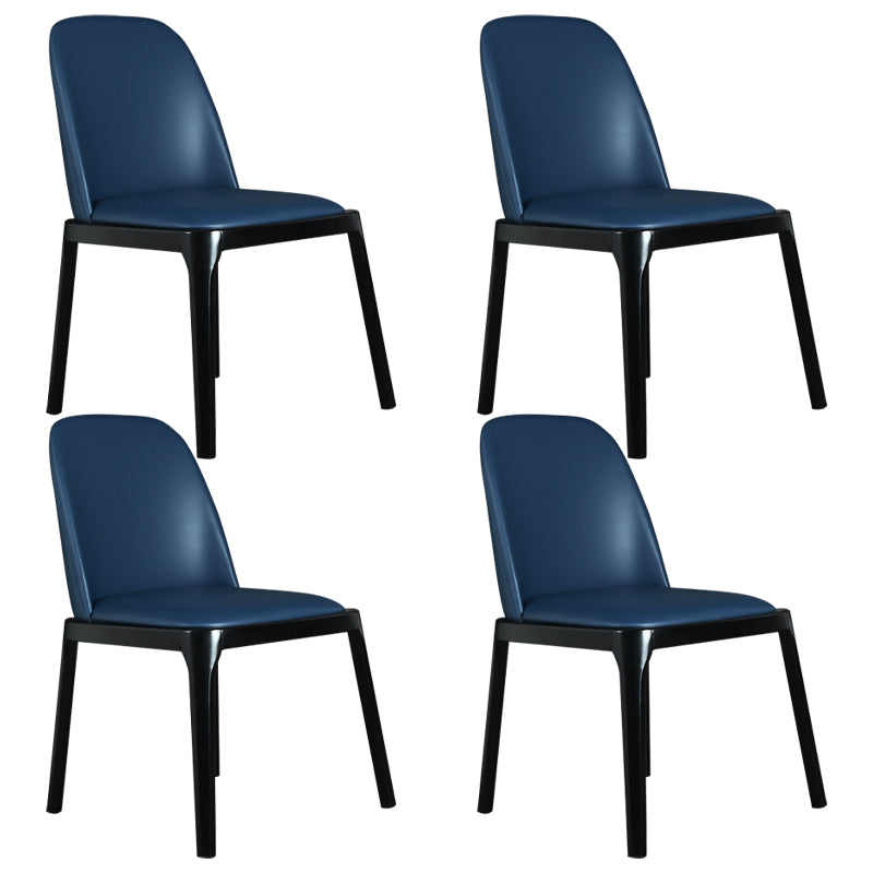 Wood Industrial Dining Chair with Color Cushion Solid Chair for Dining Room