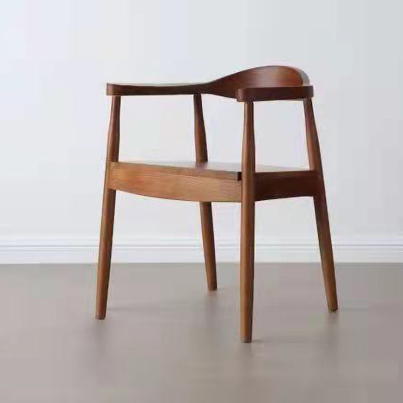 Chaise de salle à manger moderne de 20 pouces de large, avec 4 pieds en bois, pour usage domestique