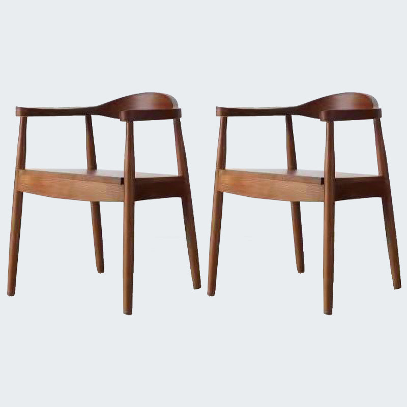 Chaise de salle à manger moderne de 20 pouces de large, avec 4 pieds en bois, pour usage domestique