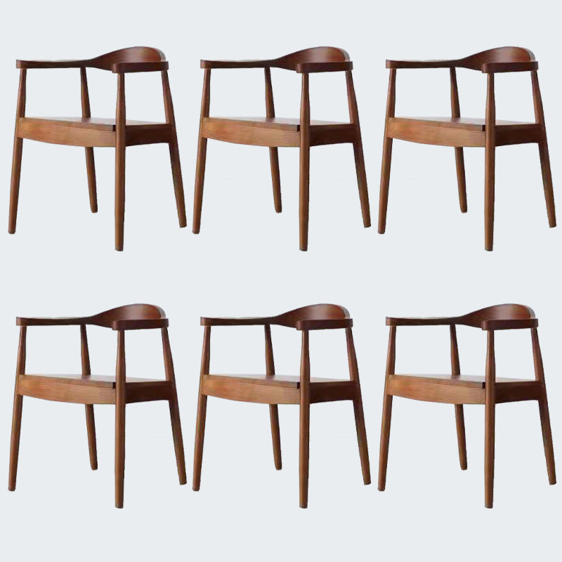Chaise de salle à manger moderne de 20 pouces de large, avec 4 pieds en bois, pour usage domestique