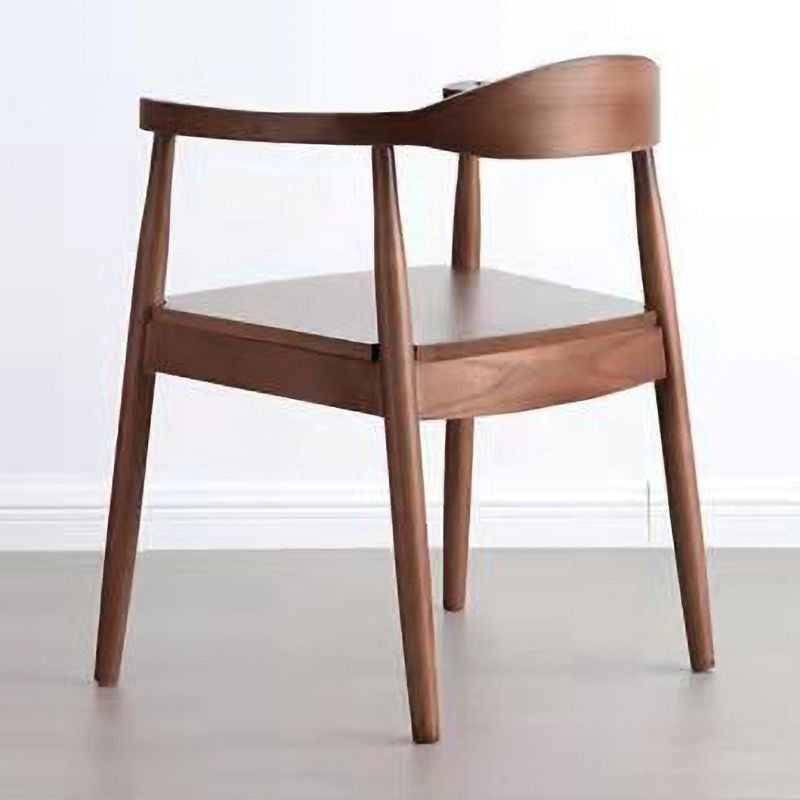 Chaise de salle à manger moderne de 20 pouces de large, avec 4 pieds en bois, pour usage domestique