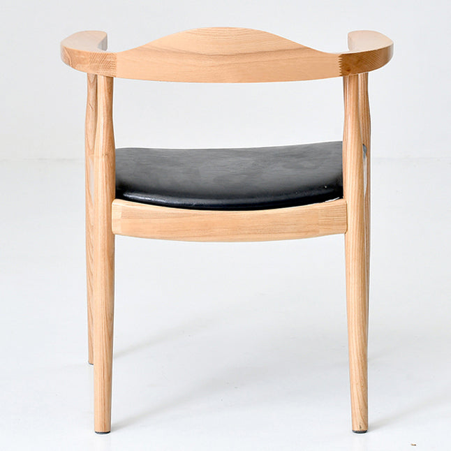 Chaise de salle à manger moderne de 20 pouces de large, avec 4 pieds en bois, pour usage domestique
