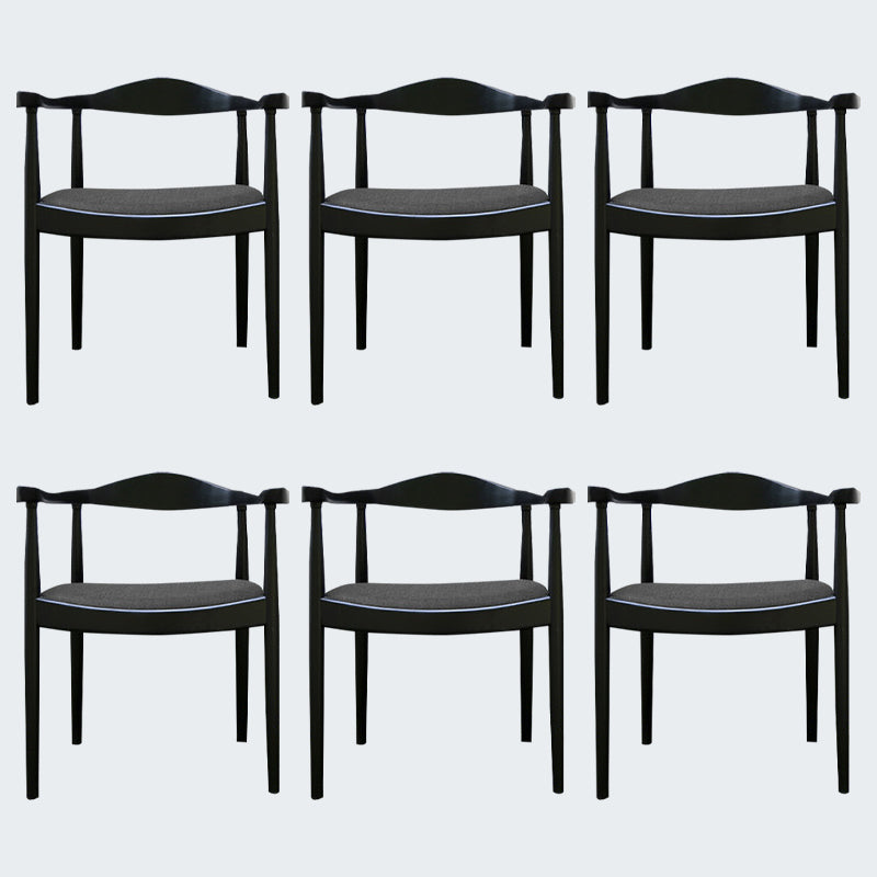 Chaise de salle à manger moderne de 20 pouces de large, avec 4 pieds en bois, pour usage domestique