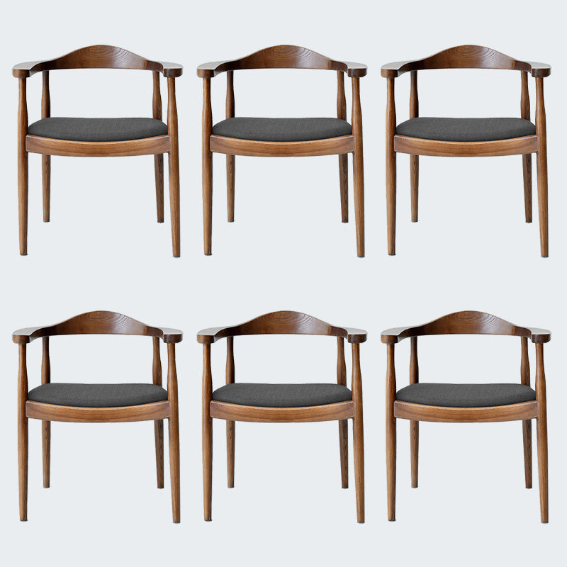 Chaise de salle à manger moderne de 20 pouces de large, avec 4 pieds en bois, pour usage domestique
