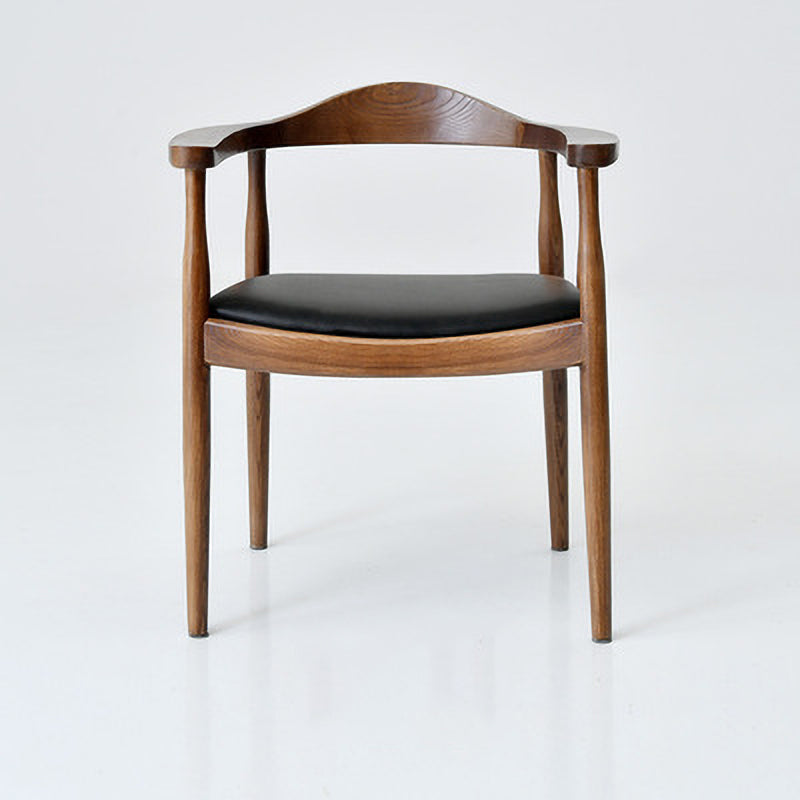 Chaise de salle à manger moderne de 20 pouces de large, avec 4 pieds en bois, pour usage domestique