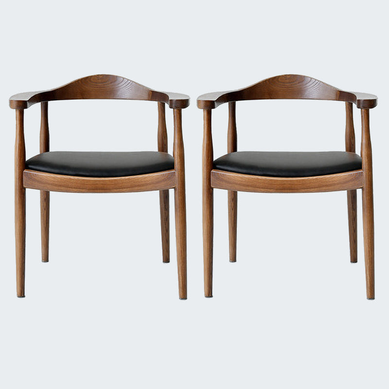 Chaise de salle à manger moderne de 20 pouces de large, avec 4 pieds en bois, pour usage domestique