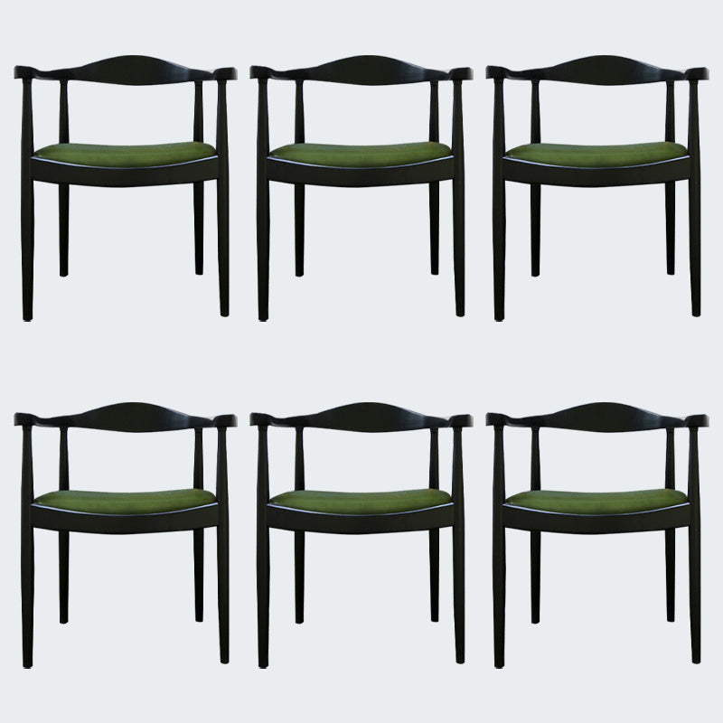 Chaise de salle à manger moderne de 20 pouces de large, avec 4 pieds en bois, pour usage domestique