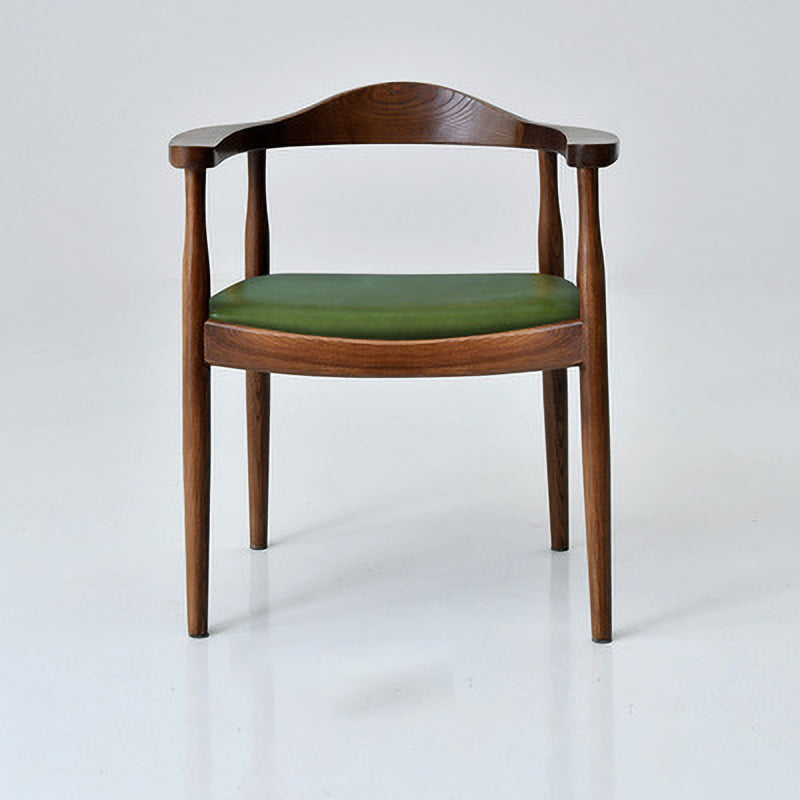 Chaise de salle à manger moderne de 20 pouces de large, avec 4 pieds en bois, pour usage domestique