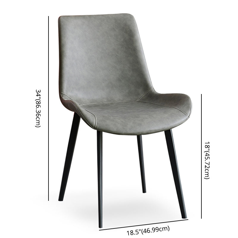 Dining Room Set Modern with Sintered Stone Dining Table and Padded Chairs