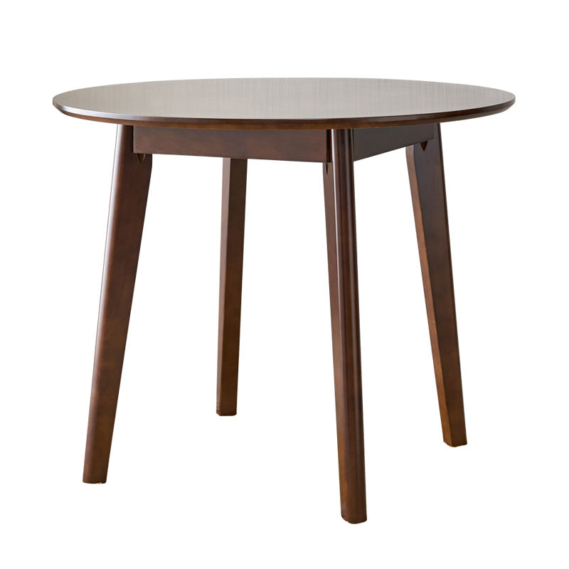 Modern Style Solid Wood Dining Room Set with Round Table Home Dining Table Furniture