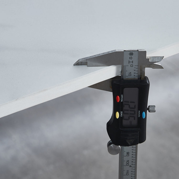 Minimalist Style Table Set with Sintered Stone Dining Table and Padded Chairs