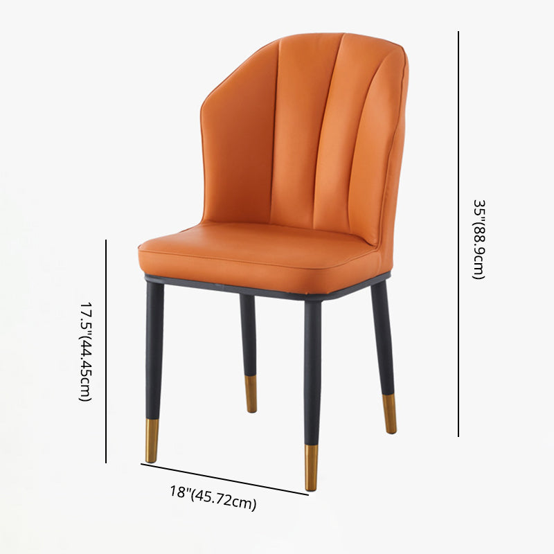 Minimalist Style Table Set with Sintered Stone Dining Table and Padded Chairs