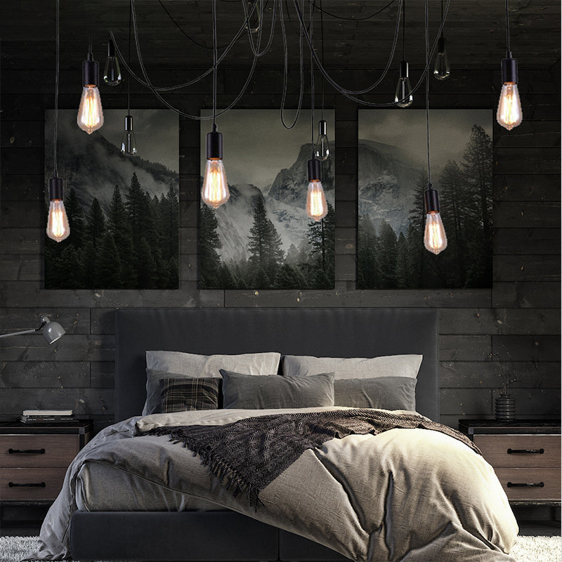 Minimalistische Spider verstelbare industriële hanglampverlichting voor woonkamer