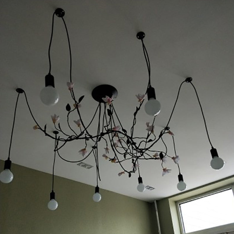 Minimalistische Spider verstelbare industriële hanglampverlichting voor woonkamer