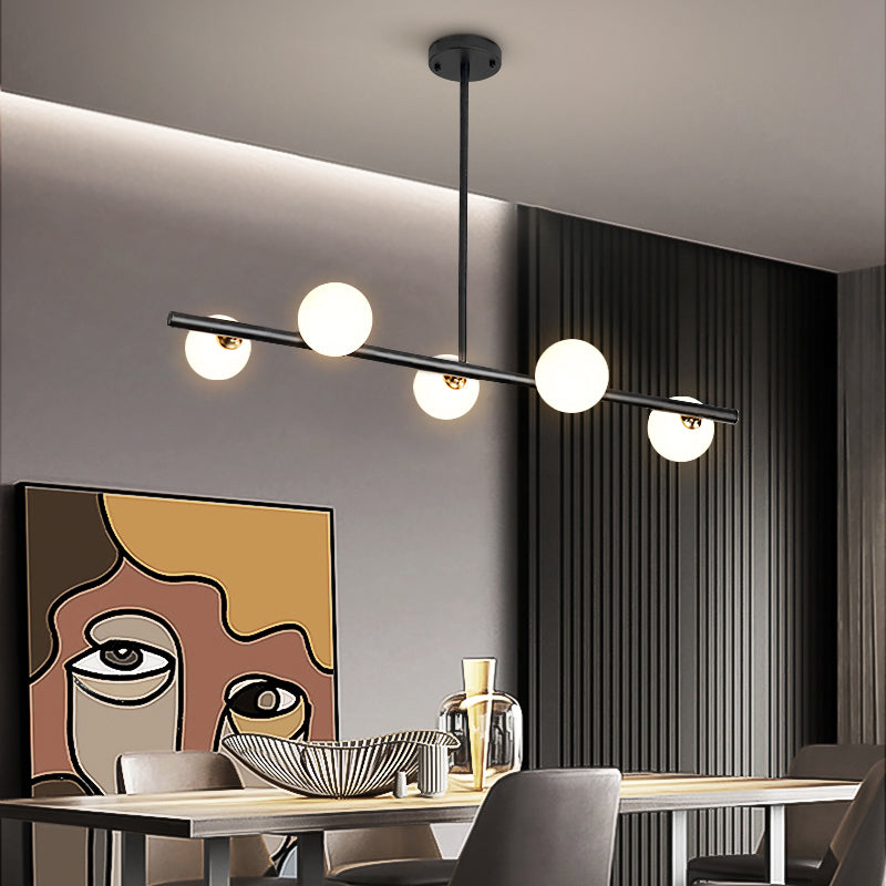 Brabino sferico sull'illuminazione dell'isola Contemporary Style Aione a sospensione