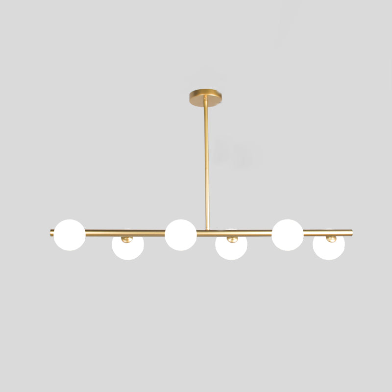 Brabino sferico sull'illuminazione dell'isola Contemporary Style Aione a sospensione