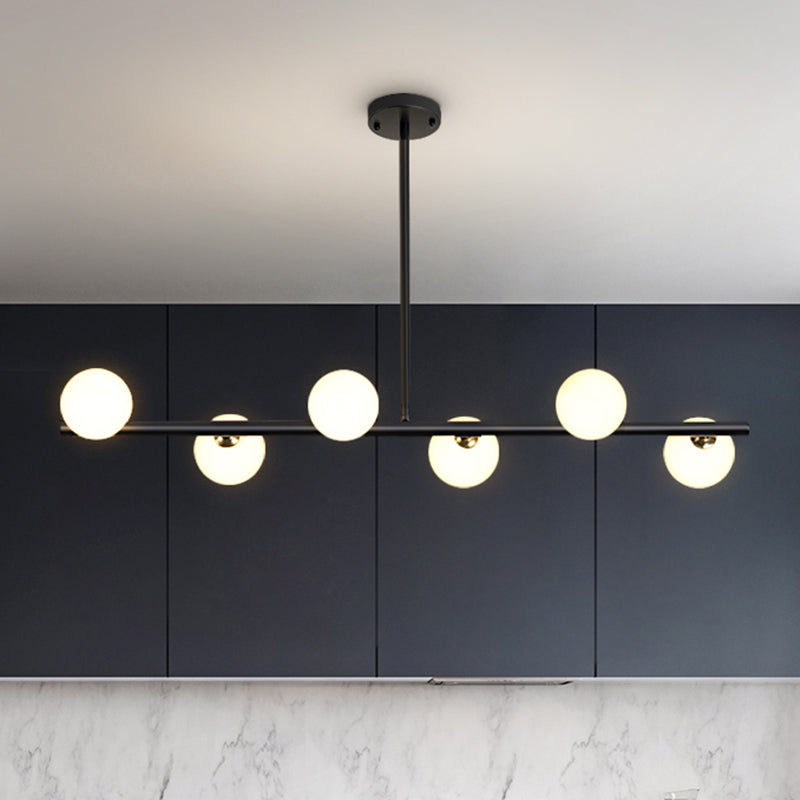 Brabino sferico sull'illuminazione dell'isola Contemporary Style Aione a sospensione