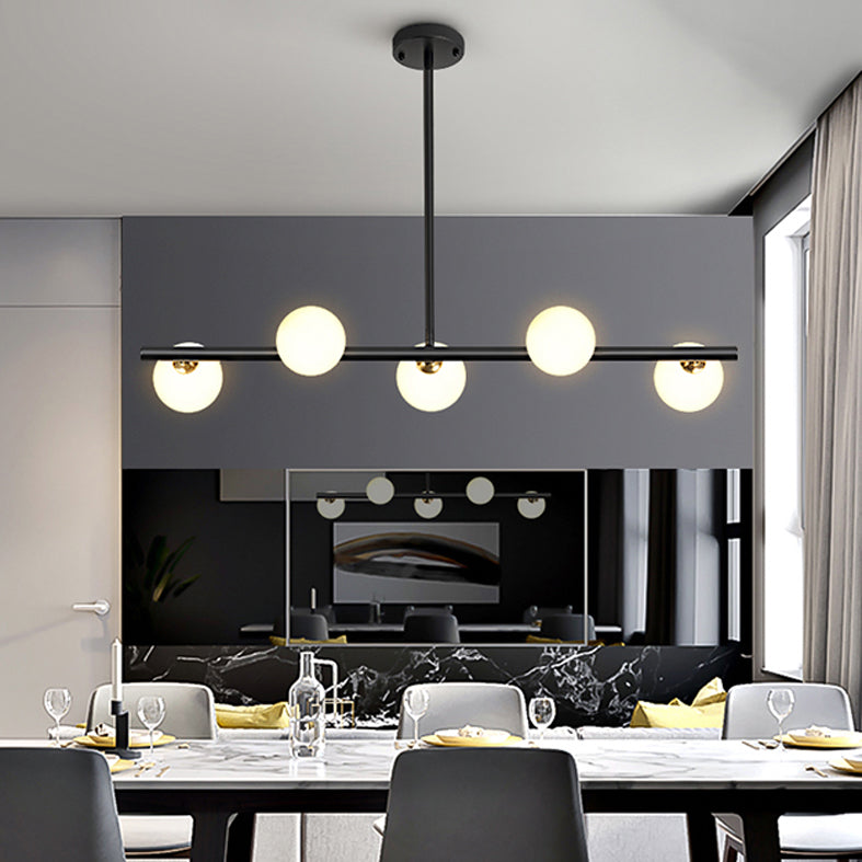 Brabino sferico sull'illuminazione dell'isola Contemporary Style Aione a sospensione