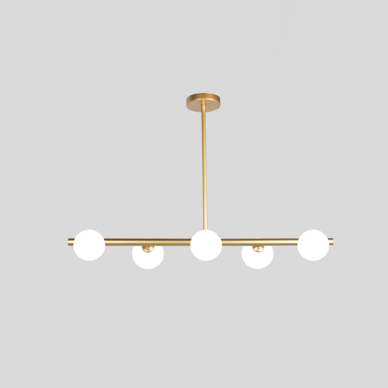 Brabino sferico sull'illuminazione dell'isola Contemporary Style Aione a sospensione