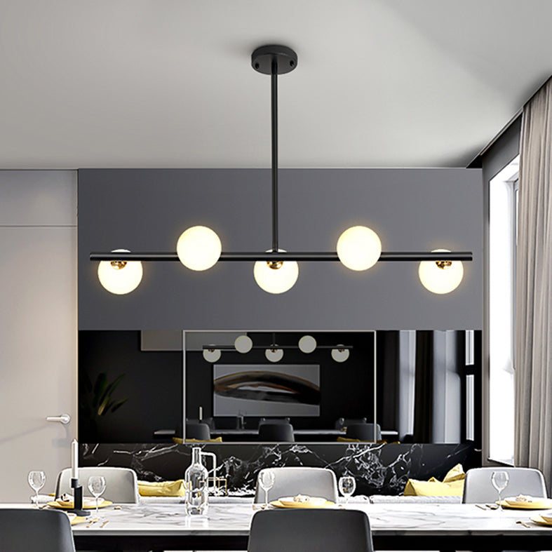 Brabino sferico sull'illuminazione dell'isola Contemporary Style Aione a sospensione