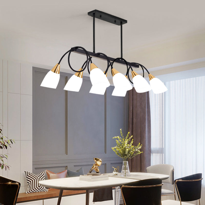 CONICAL ISLANDE LAMONO LIGHTERE MODERNO MODERNO MODERNO CAMERA PENSA PENDANTE SCHEDA