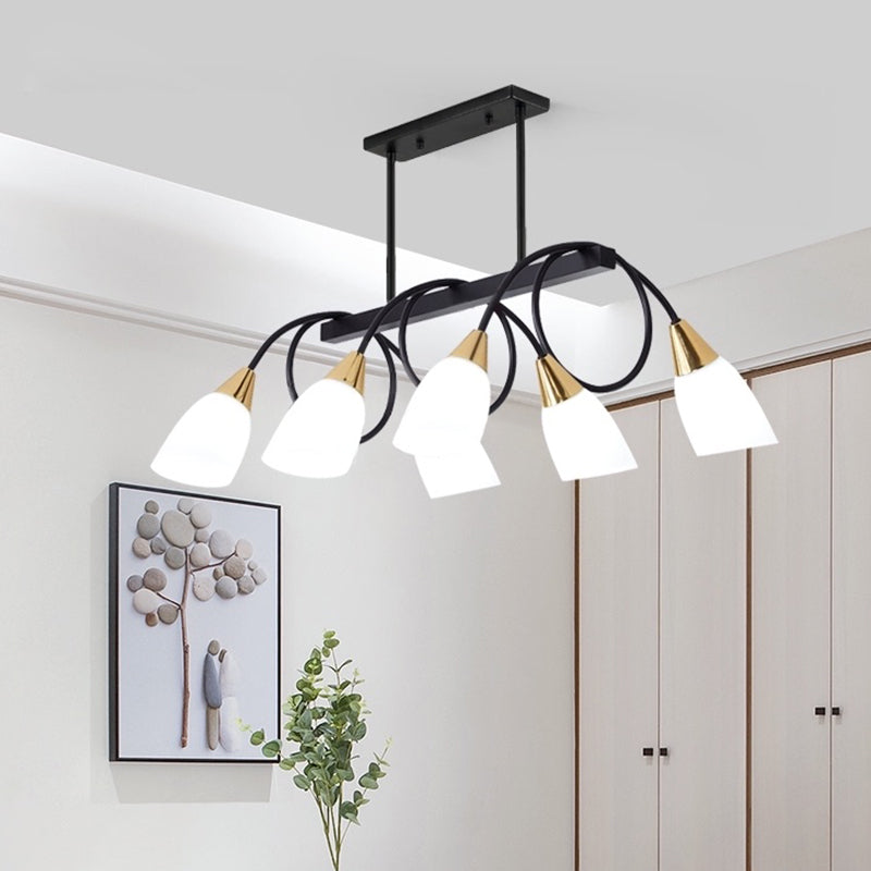 CONICAL ISLANDE LAMONO LIGHTERE MODERNO MODERNO MODERNO CAMERA PENSA PENDANTE SCHEDA