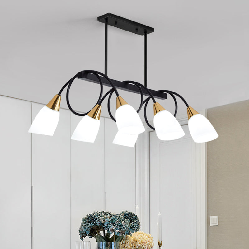 CONICAL ISLANDE LAMONO LIGHTERE MODERNO MODERNO MODERNO CAMERA PENSA PENDANTE SCHEDA