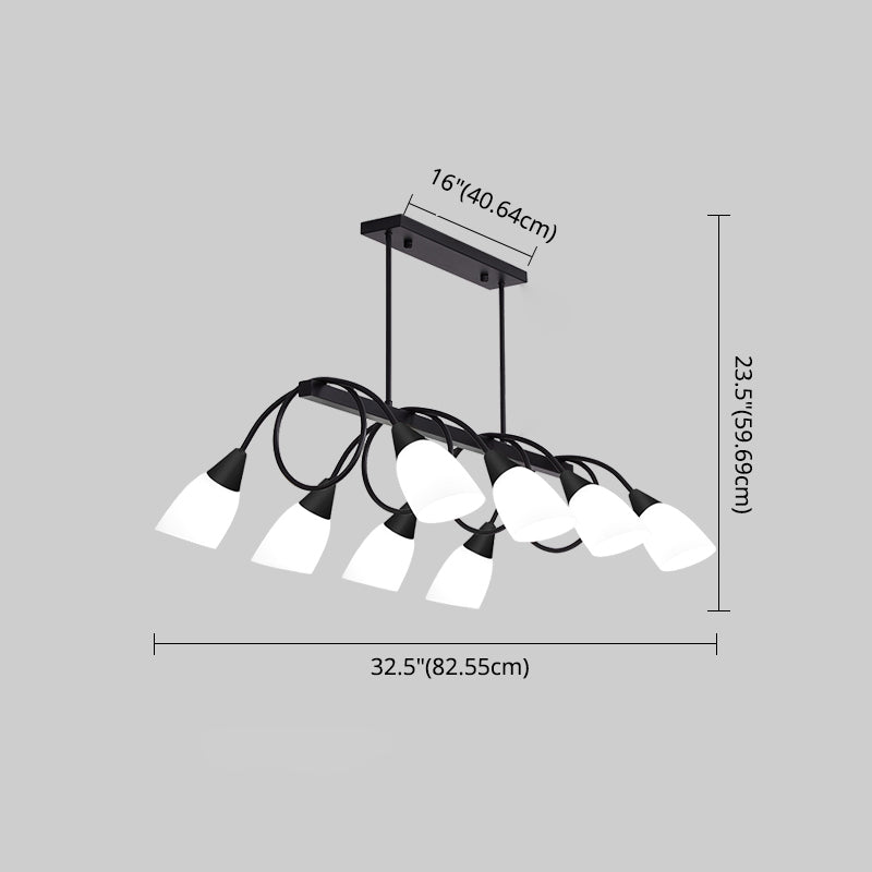 CONICAL ISLANDE LAMONO LIGHTERE MODERNO MODERNO MODERNO CAMERA PENSA PENDANTE SCHEDA