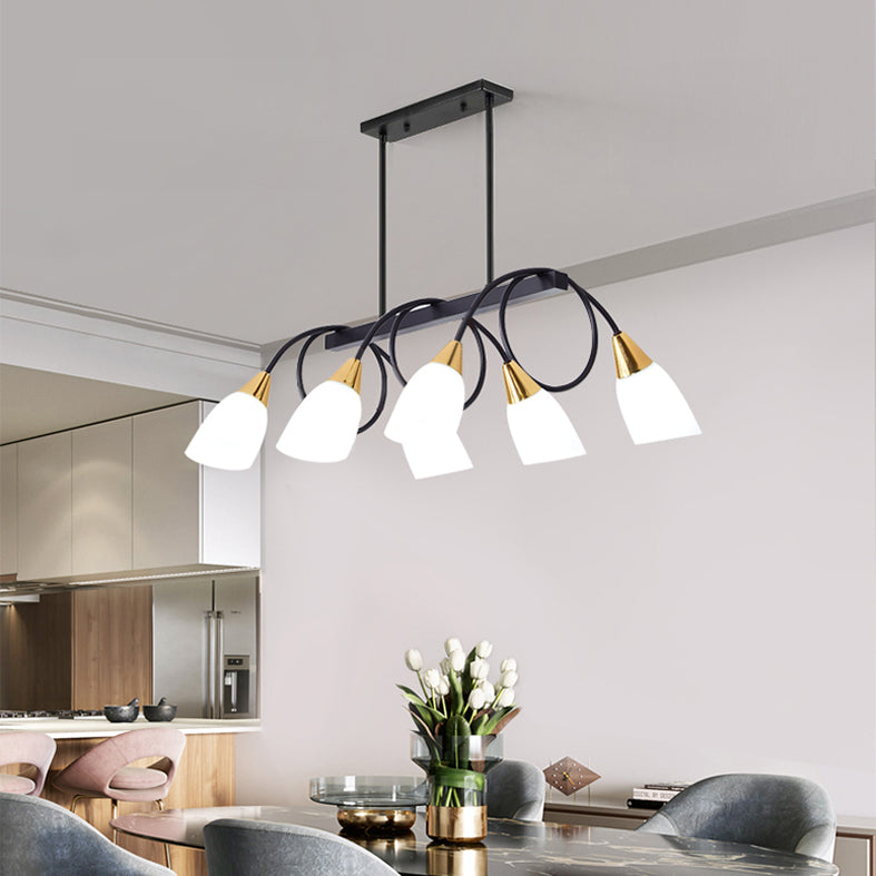 CONICAL ISLANDE LAMONO LIGHTERE MODERNO MODERNO MODERNO CAMERA PENSA PENDANTE SCHEDA