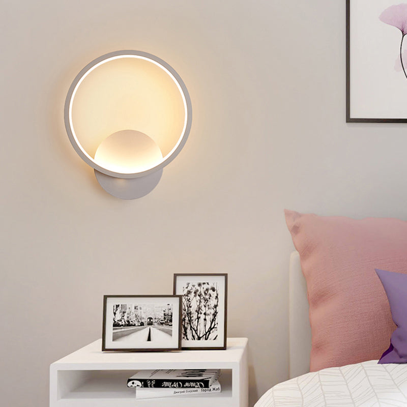 Apparecchi di illuminazione a LED in illuminazione montata in stile moderno nero/nero