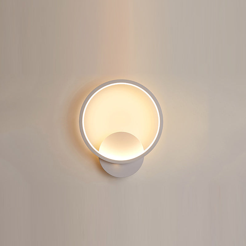 Apparecchi di illuminazione a LED in illuminazione montata in stile moderno nero/nero