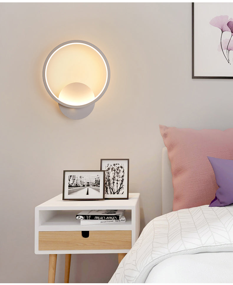 Apparecchi di illuminazione a LED in illuminazione montata in stile moderno nero/nero