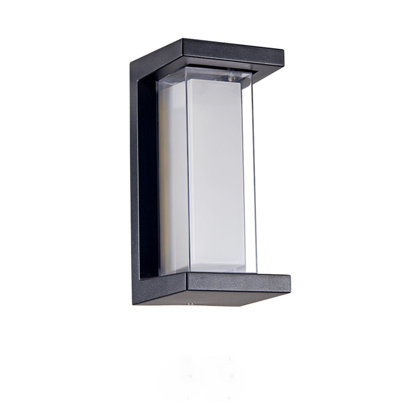 2 dimensioni per la lampada moderna opzionale per illuminazione calda/bianca esterna